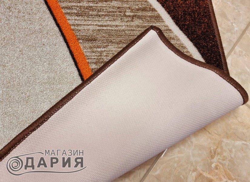 Мокетен килим ERIKA 8012 beige/orange